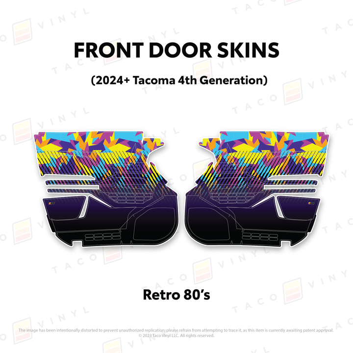 2024+ Tacoma Door Skins