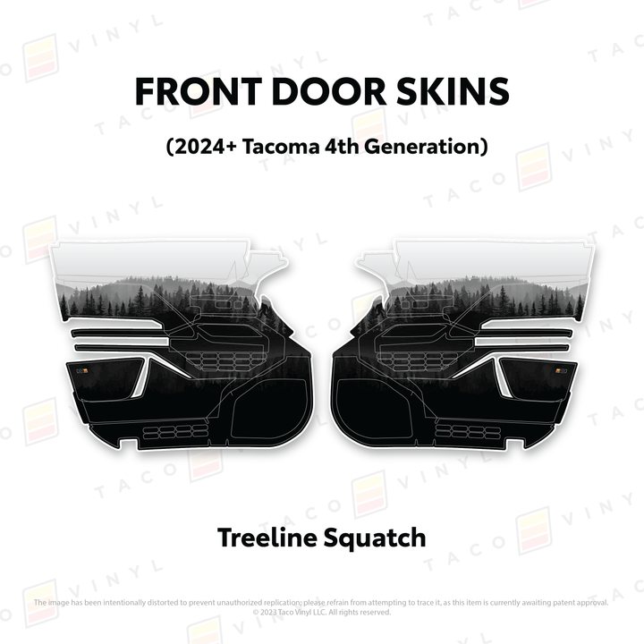 2024+ Tacoma Door Skins