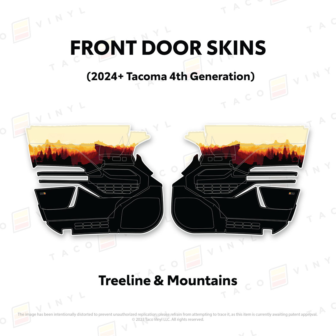 2024+ Tacoma Door Skins