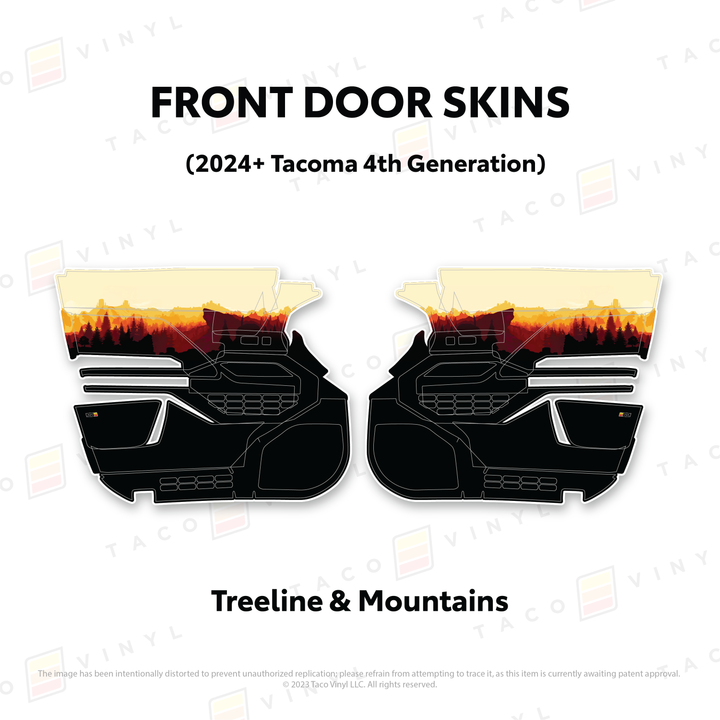 2024+ Tacoma Door Skins
