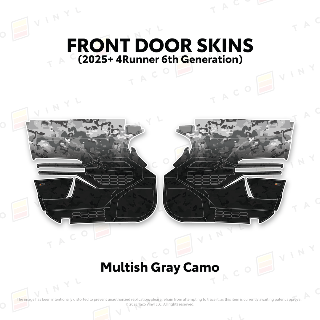 2025+ 4Runner Door Skins