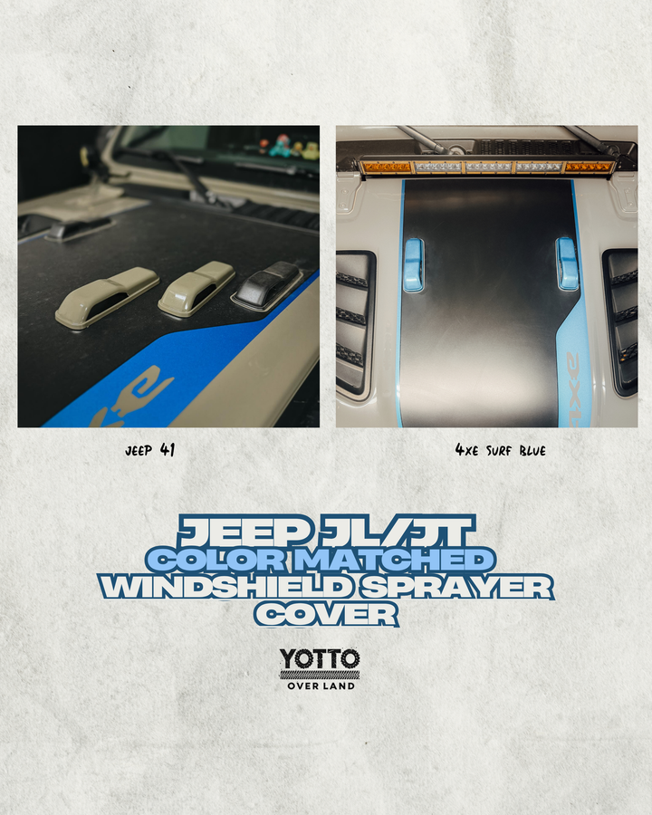 Painted Snap on Hood Bumper Cover for Wrangler JL Gladiator JT