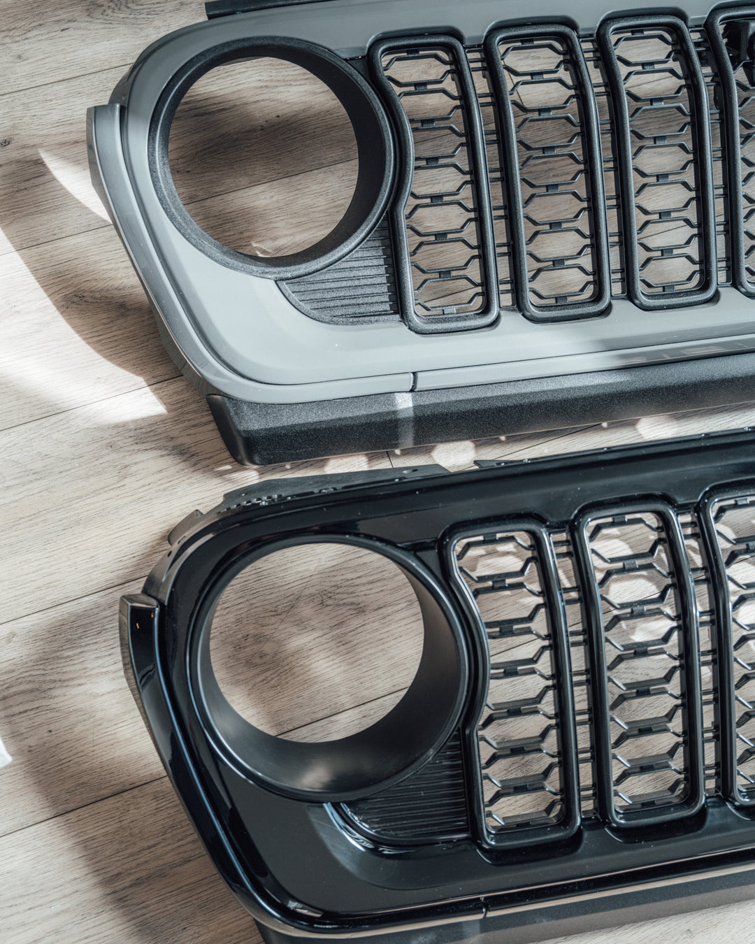 Custom Paint Matched Front Grille – Refreshed Style fits Jeep Wrangler JL/ Gladiator JT