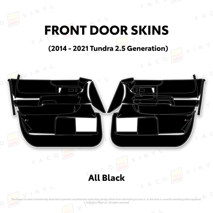 2014-21 Tundra Door Skins