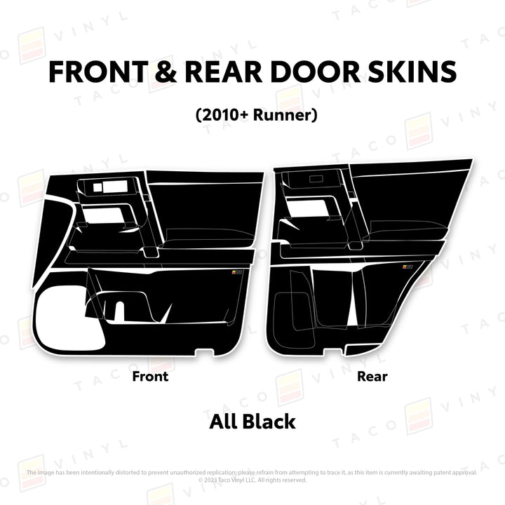 2010-24 4Runner Door Skins
