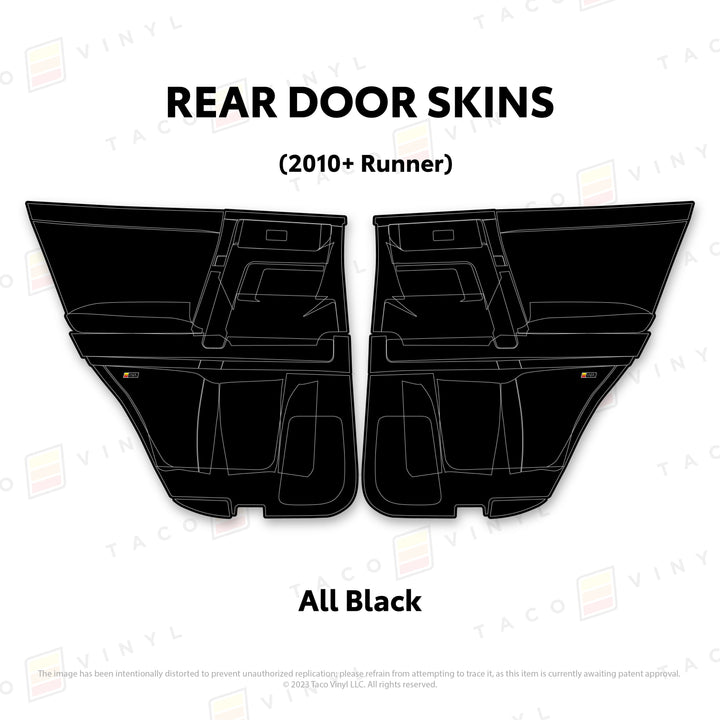 2010-24 4Runner Door Skins