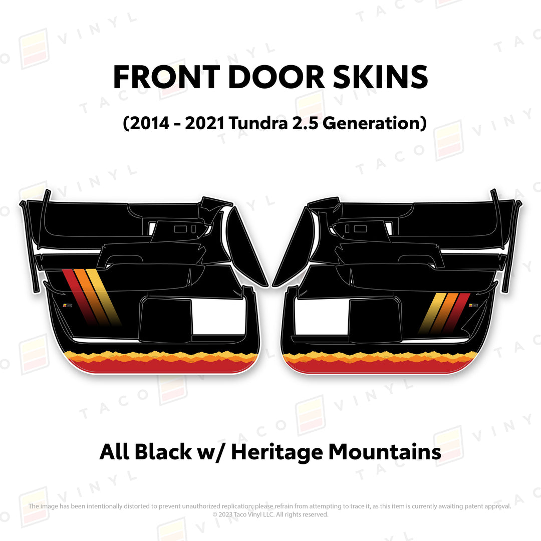 2014-21 Tundra Door Skins