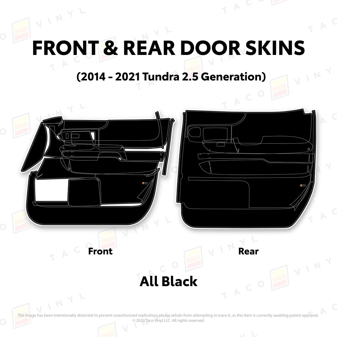 2014-21 Tundra Door Skins