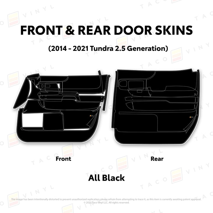 2014-21 Tundra Door Skins