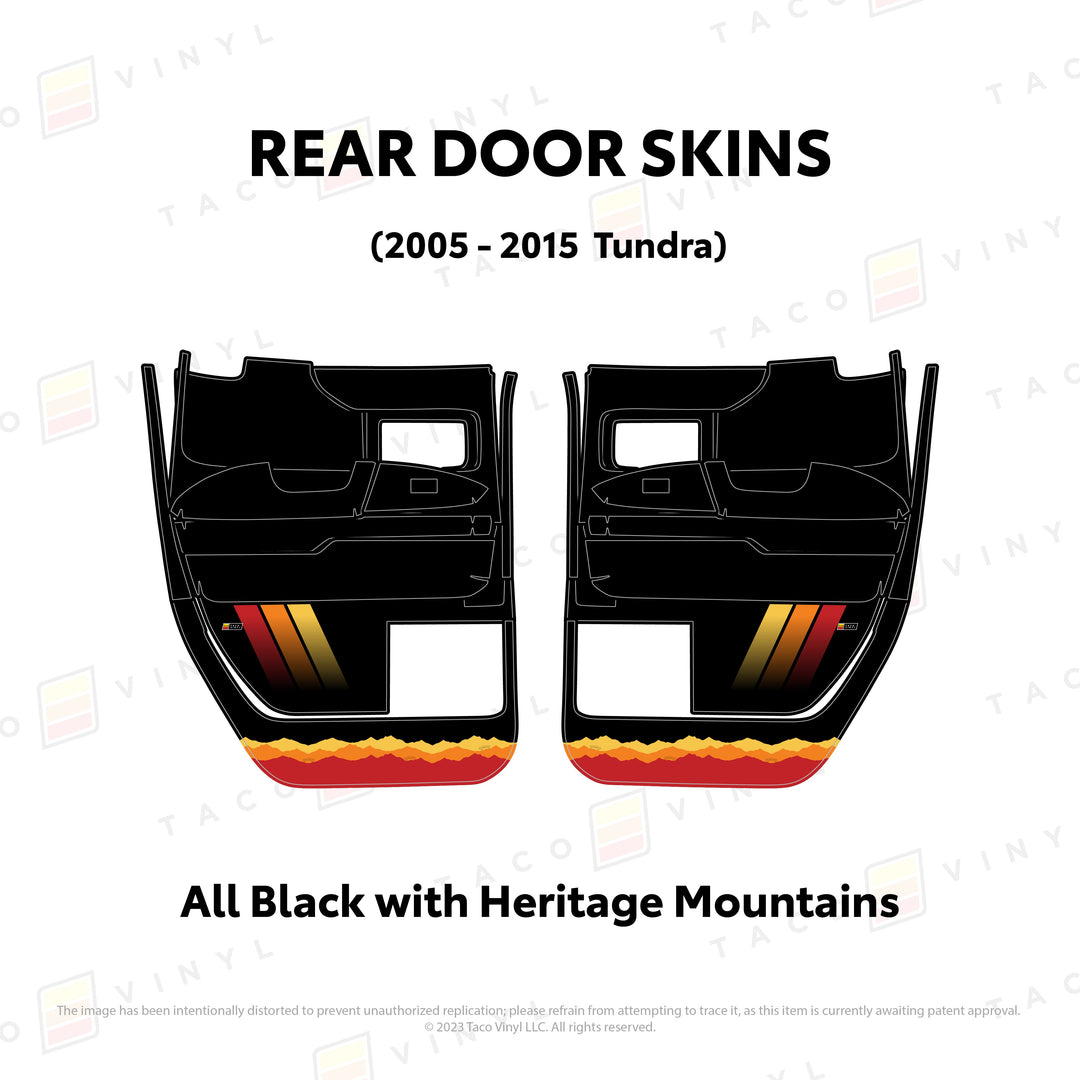 2014-21 Tundra Door Skins