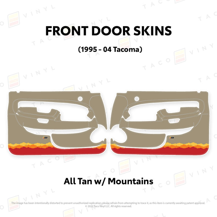 1995-04 Tacoma Door Skins
