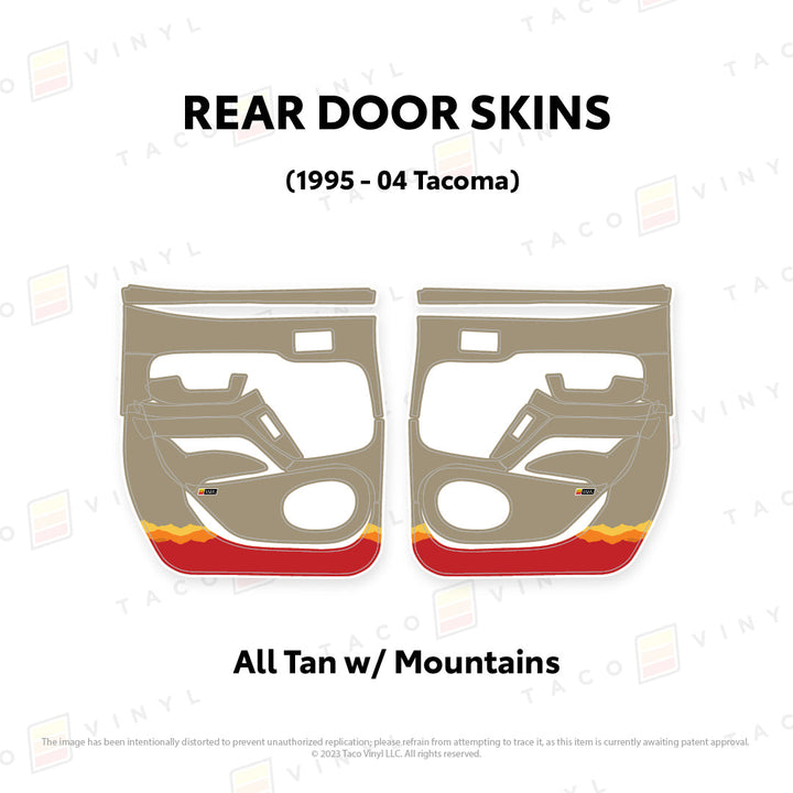 1995-04 Tacoma Door Skins