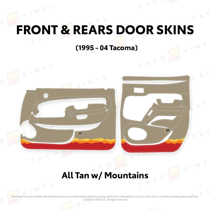 1995-04 Tacoma Door Skins