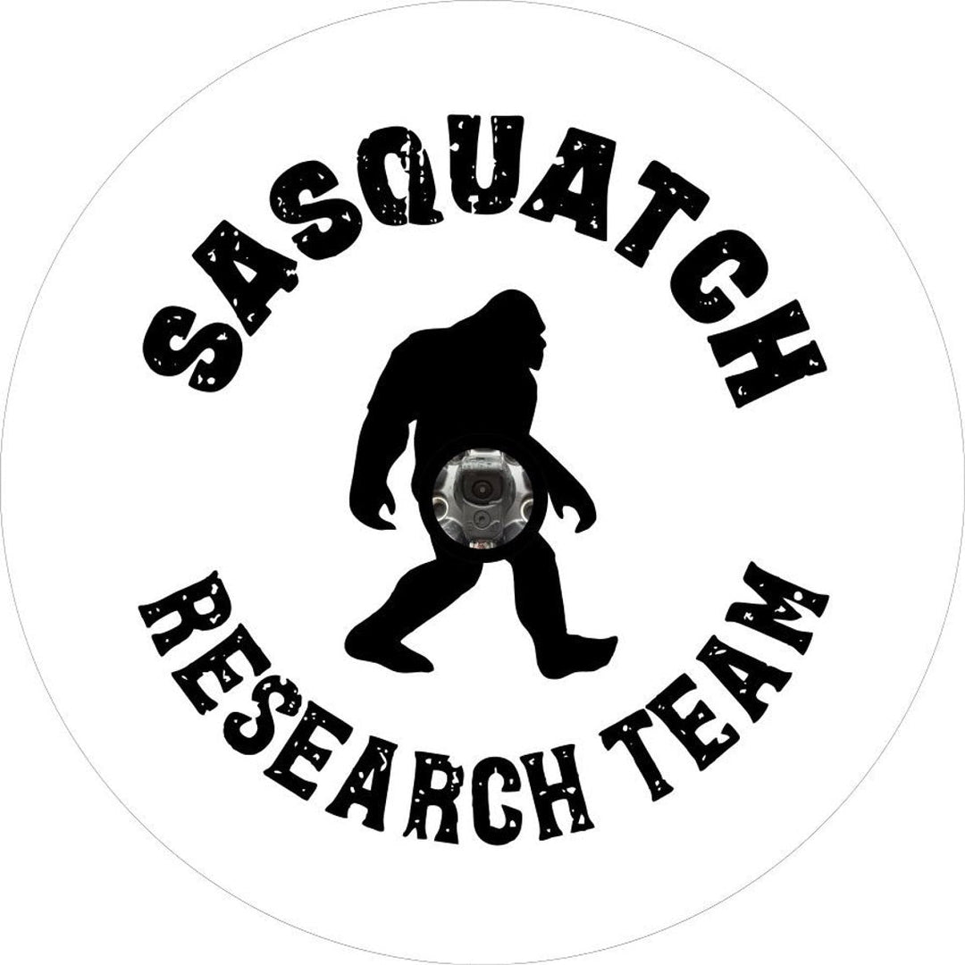 Bigfoot or Sasquatch Research Team Spare Tire Cover (choice of color)