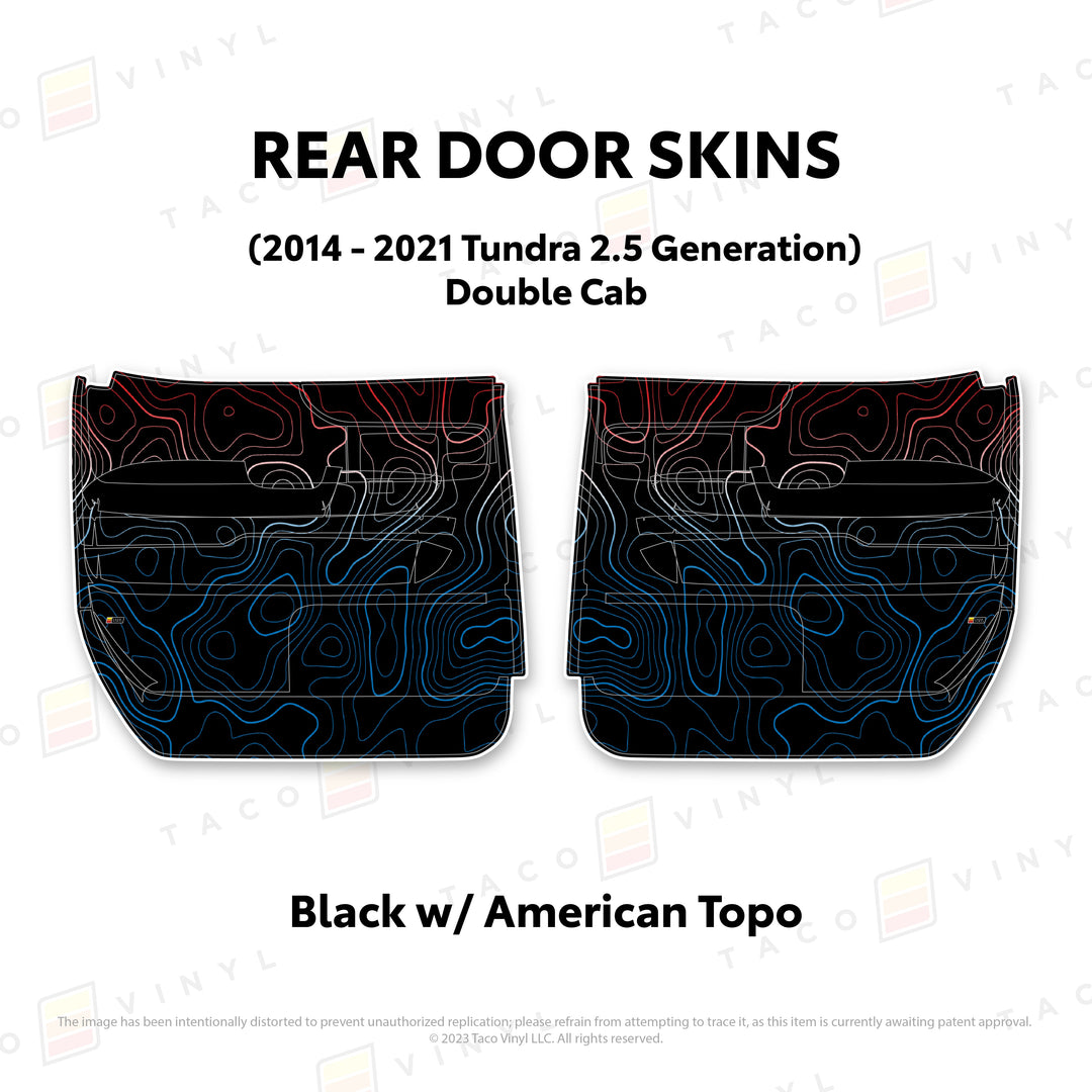 2014-21 Tundra Door Skins