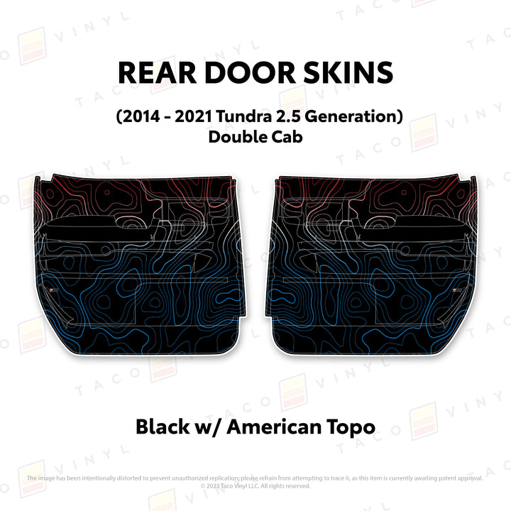 2014-21 Tundra Door Skins