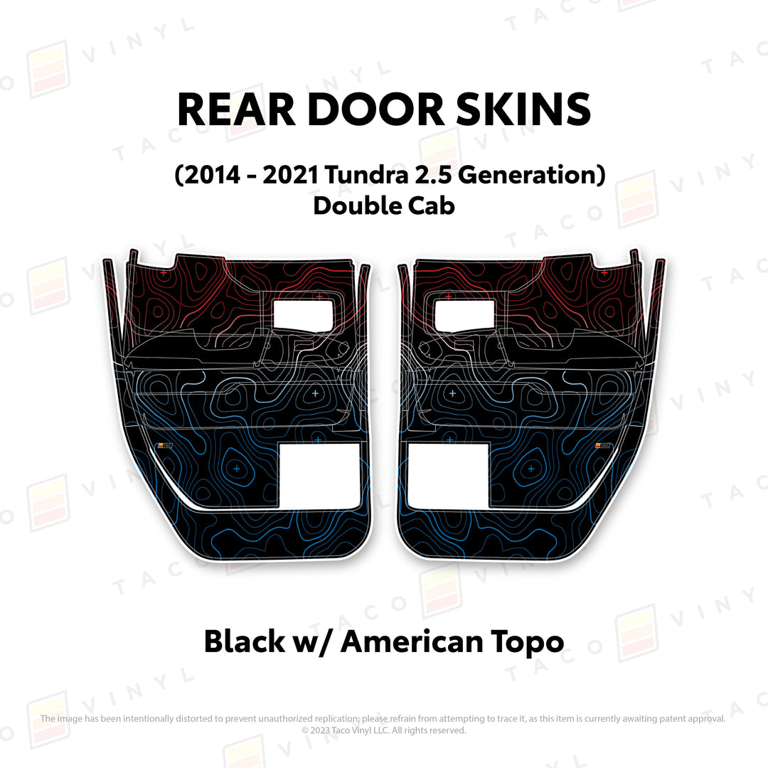 2014-21 Tundra Door Skins