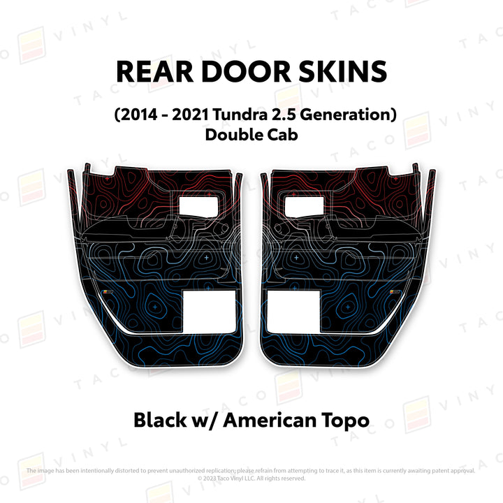 2014-21 Tundra Door Skins