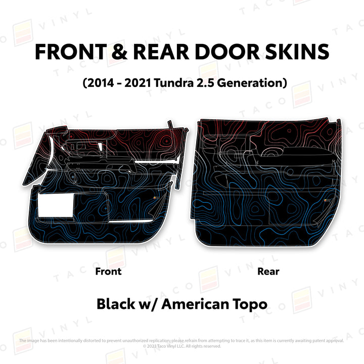 2014-21 Tundra Door Skins