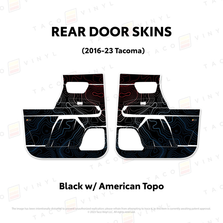 2016-23 Tacoma Door Skins