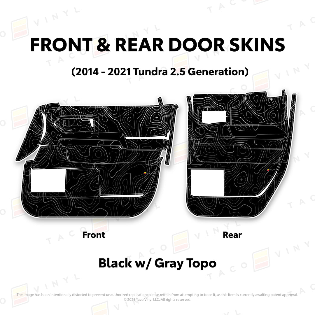 2014-21 Tundra Door Skins
