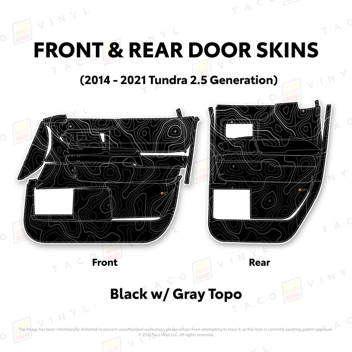 2014-21 Tundra Door Skins