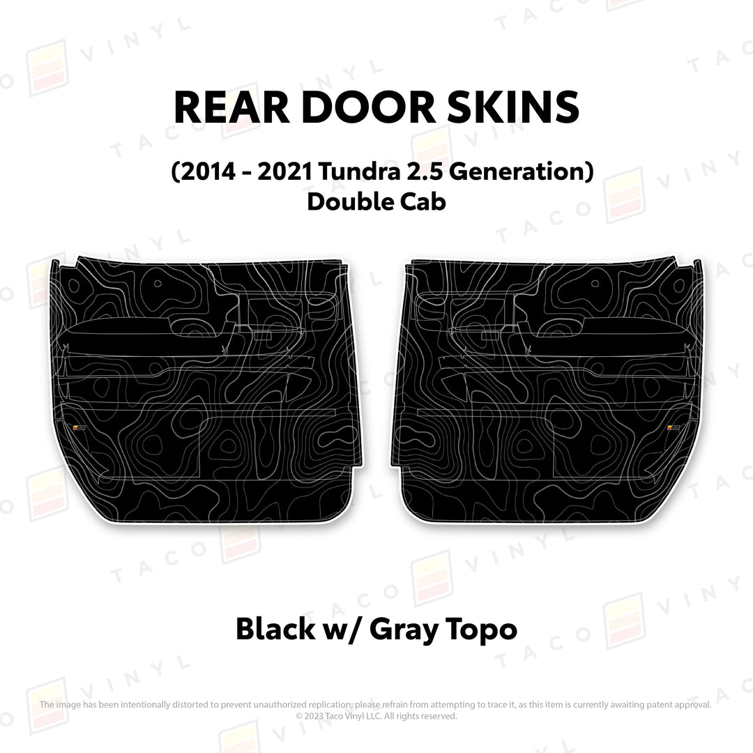 2014-21 Tundra Door Skins