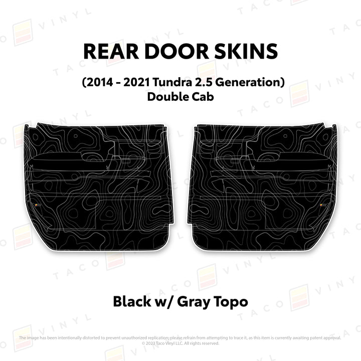 2014-21 Tundra Door Skins