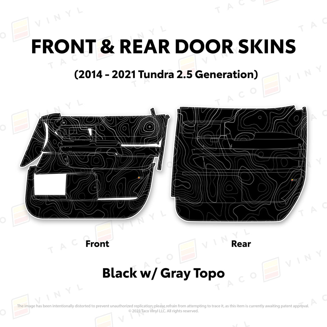 2014-21 Tundra Door Skins