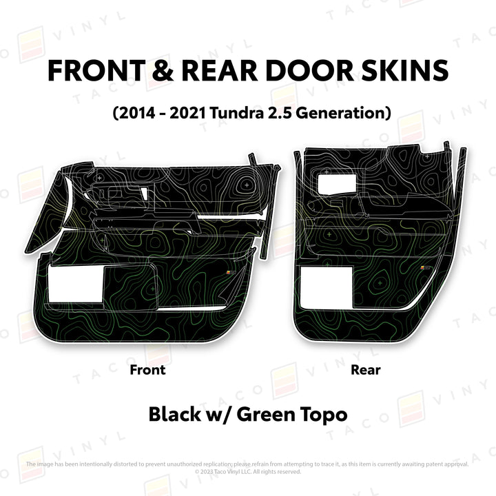 2014-21 Tundra Door Skins