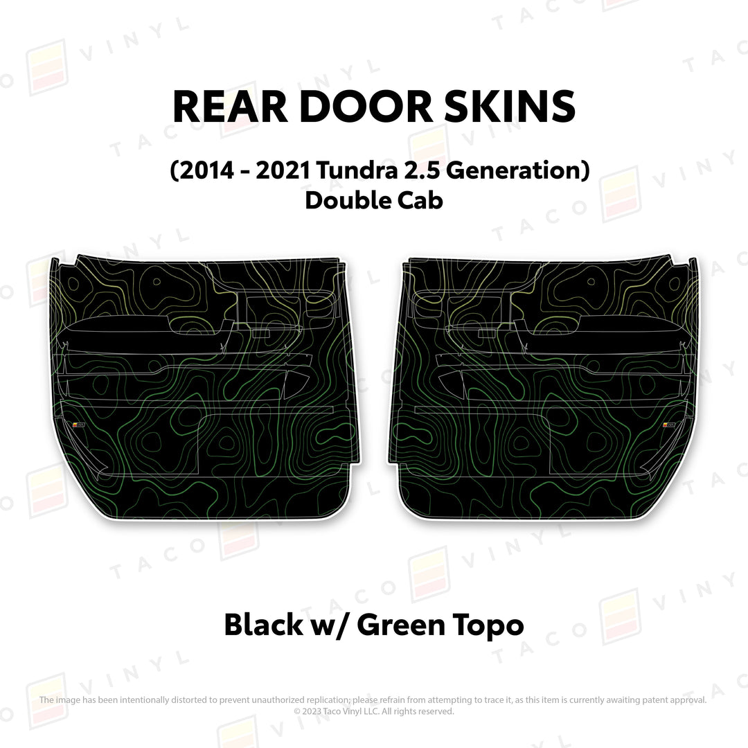 2014-21 Tundra Door Skins
