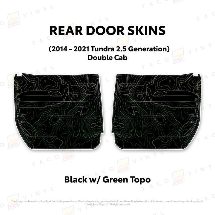 2014-21 Tundra Door Skins