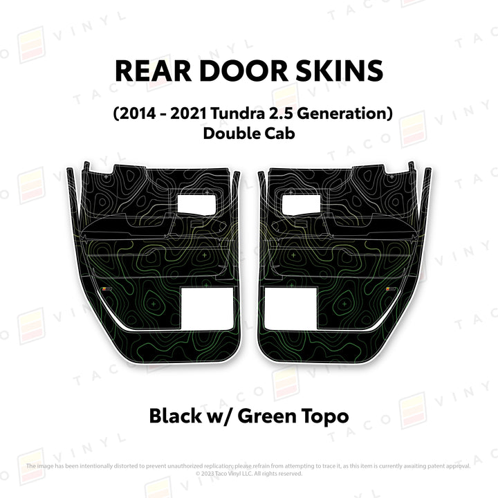 2014-21 Tundra Door Skins