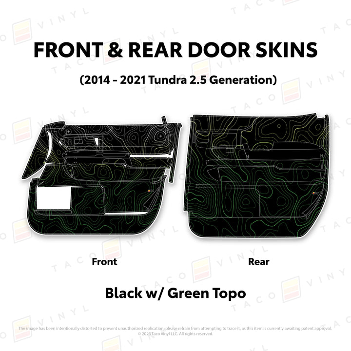 2014-21 Tundra Door Skins