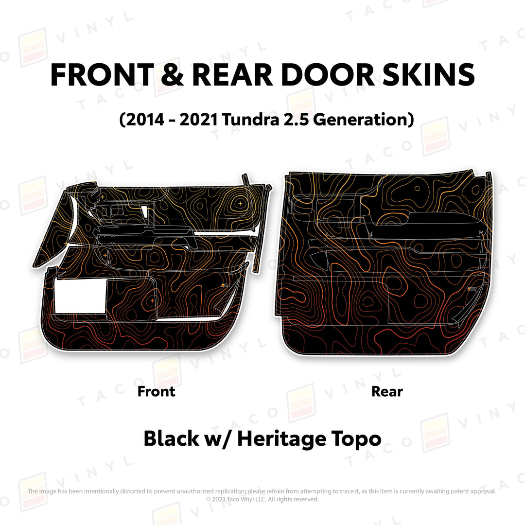 2014-21 Tundra Door Skins