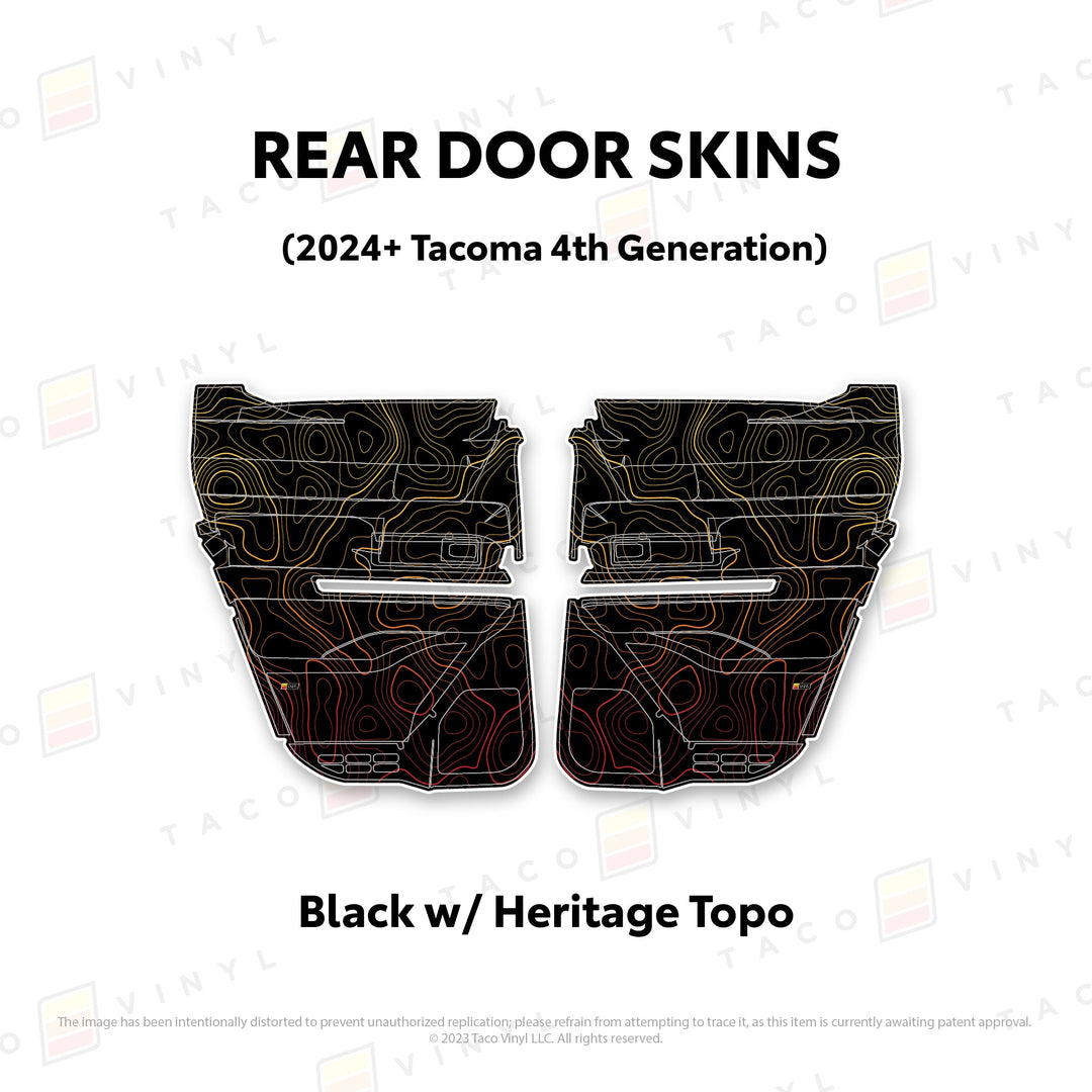 2024+ Tacoma Door Skins