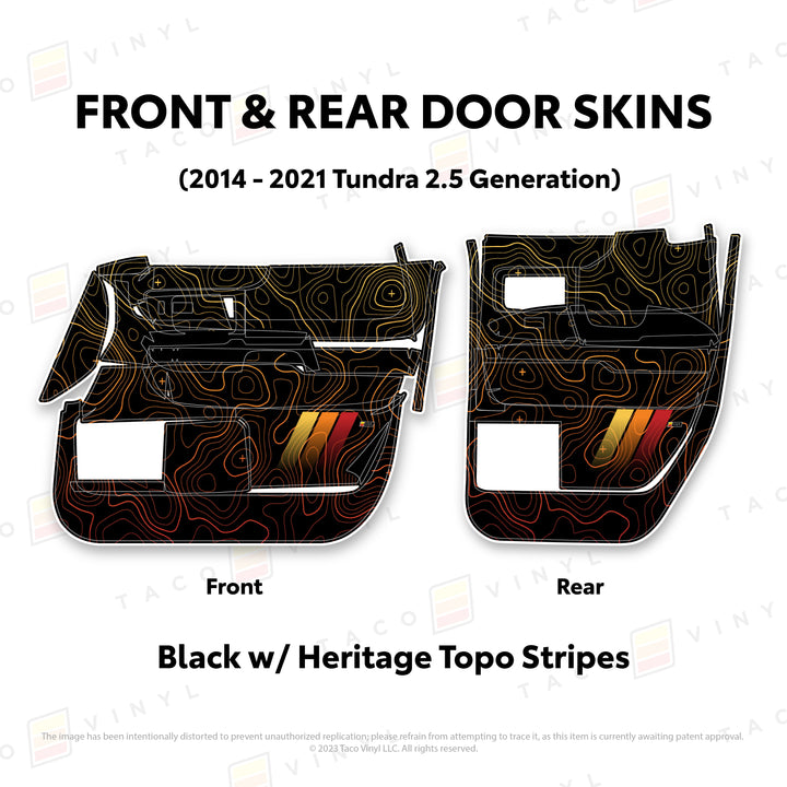 2014-21 Tundra Door Skins