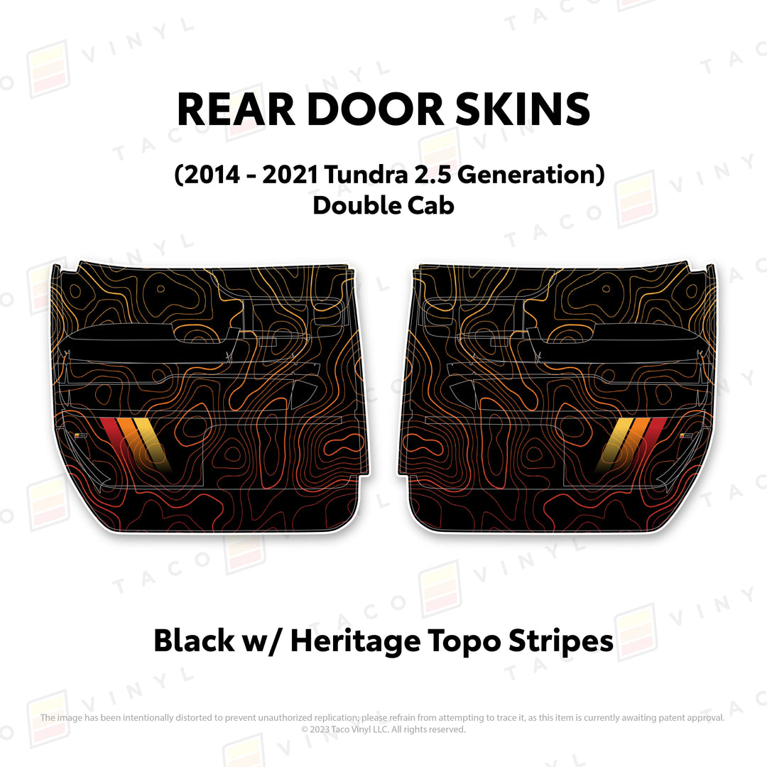 2014-21 Tundra Door Skins