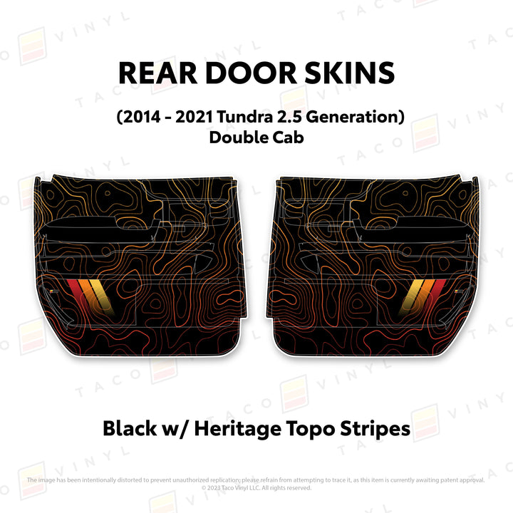 2014-21 Tundra Door Skins
