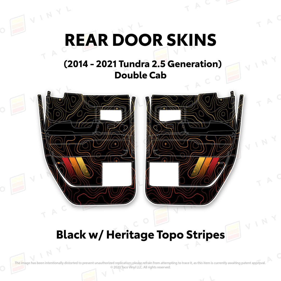 2014-21 Tundra Door Skins