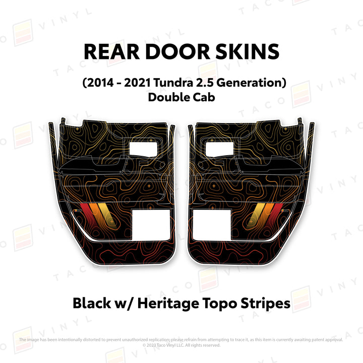 2014-21 Tundra Door Skins