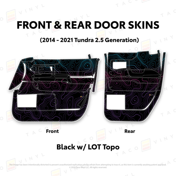 2014-21 Tundra Door Skins