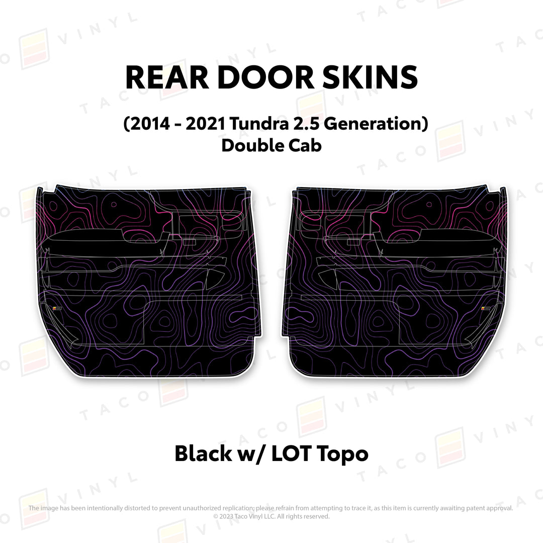 2014-21 Tundra Door Skins
