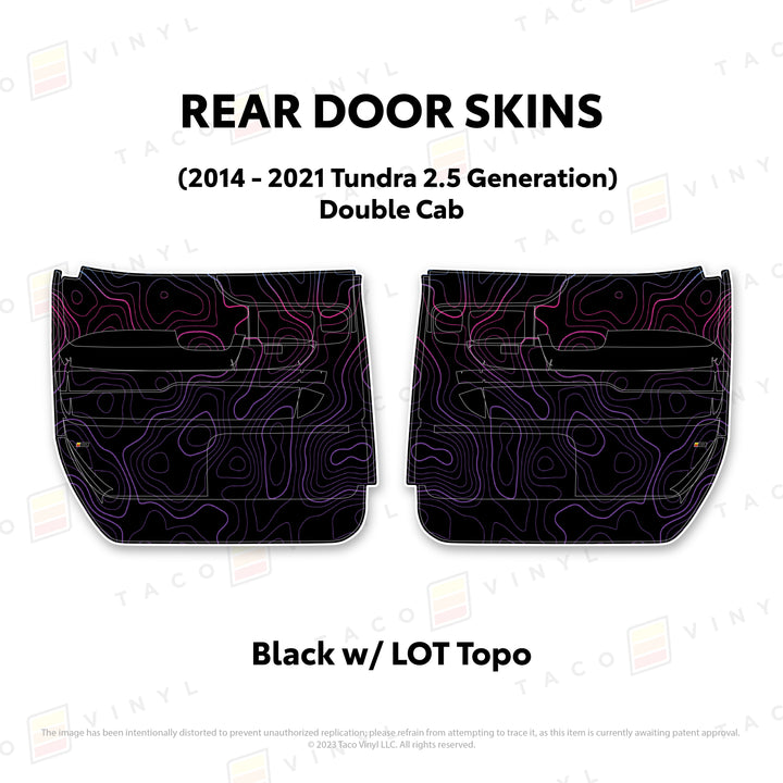 2014-21 Tundra Door Skins