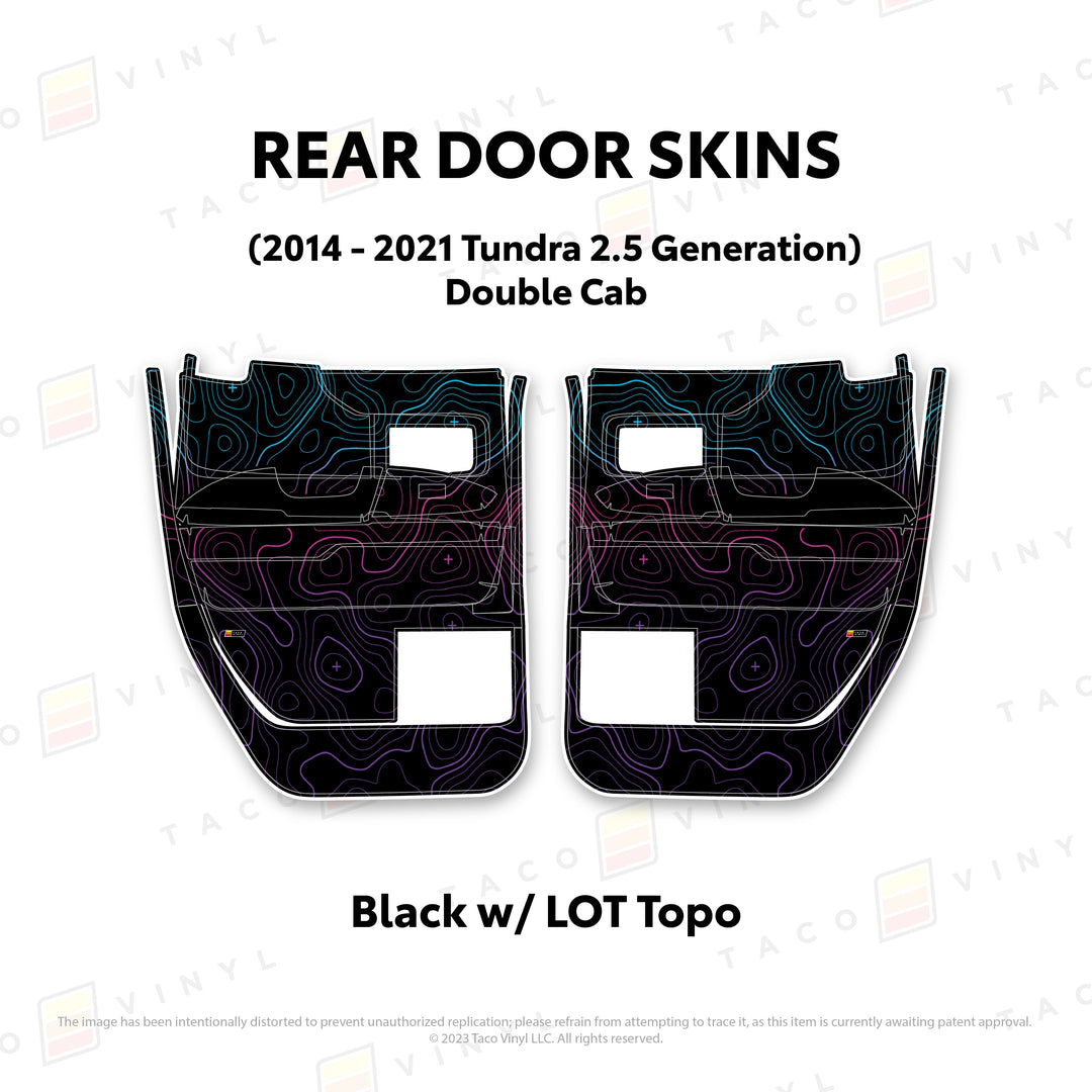 2014-21 Tundra Door Skins