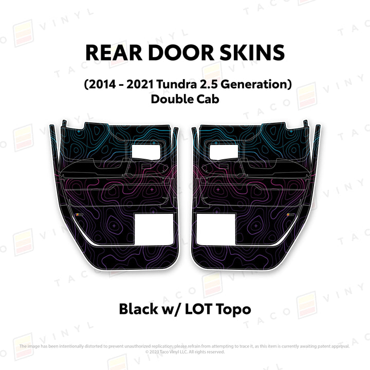2014-21 Tundra Door Skins