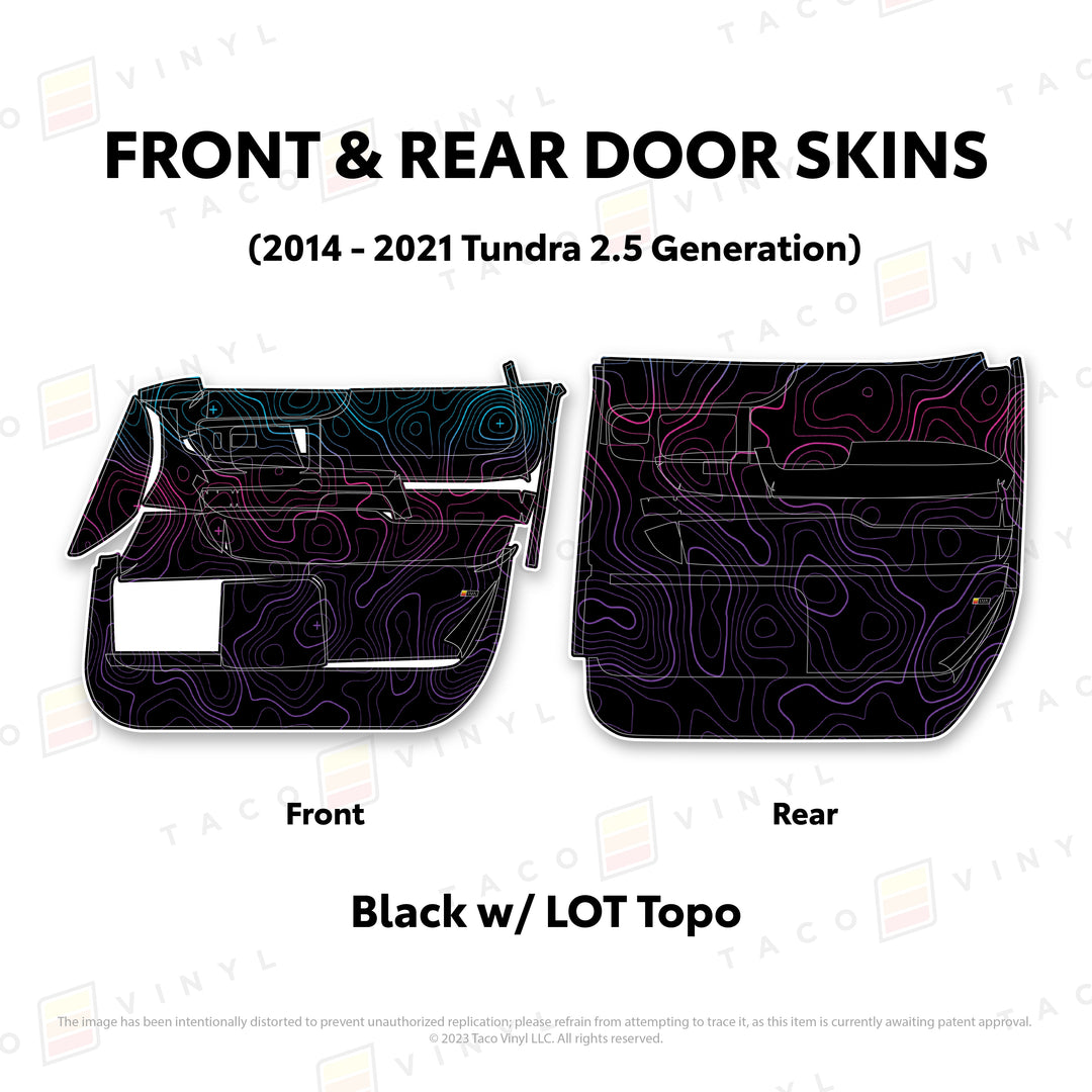 2014-21 Tundra Door Skins