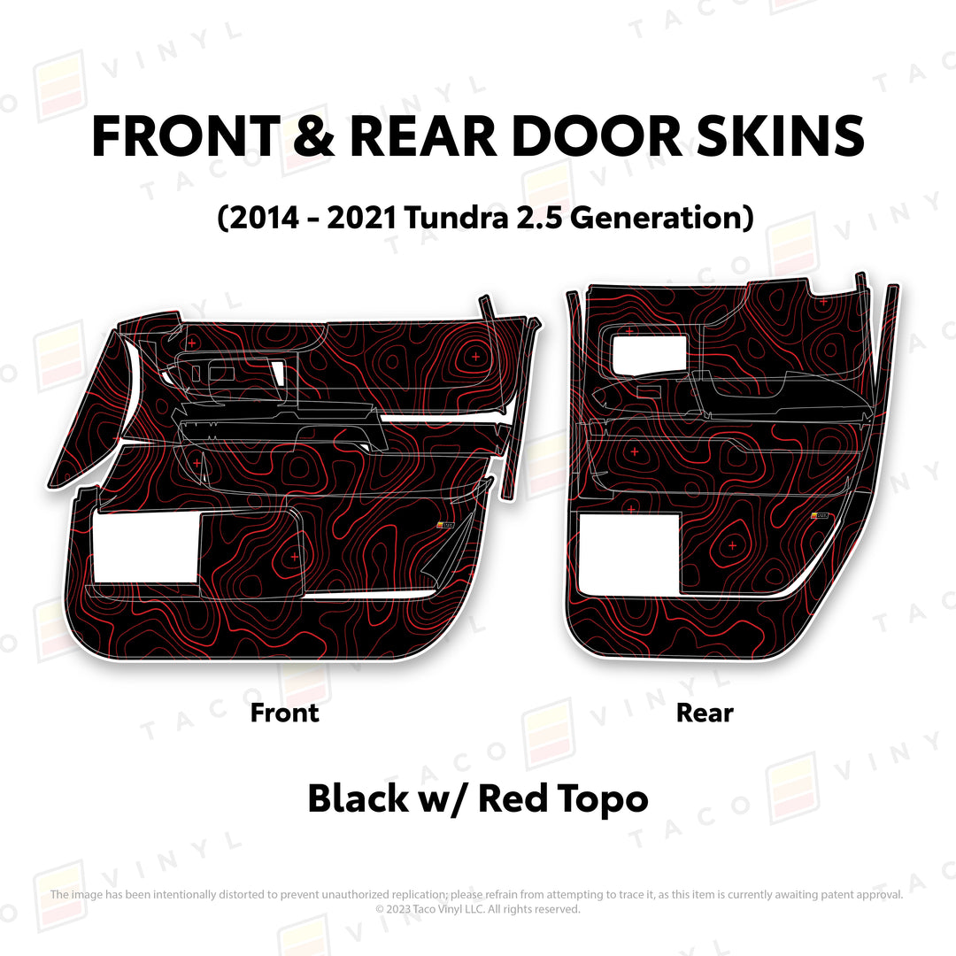 2014-21 Tundra Door Skins