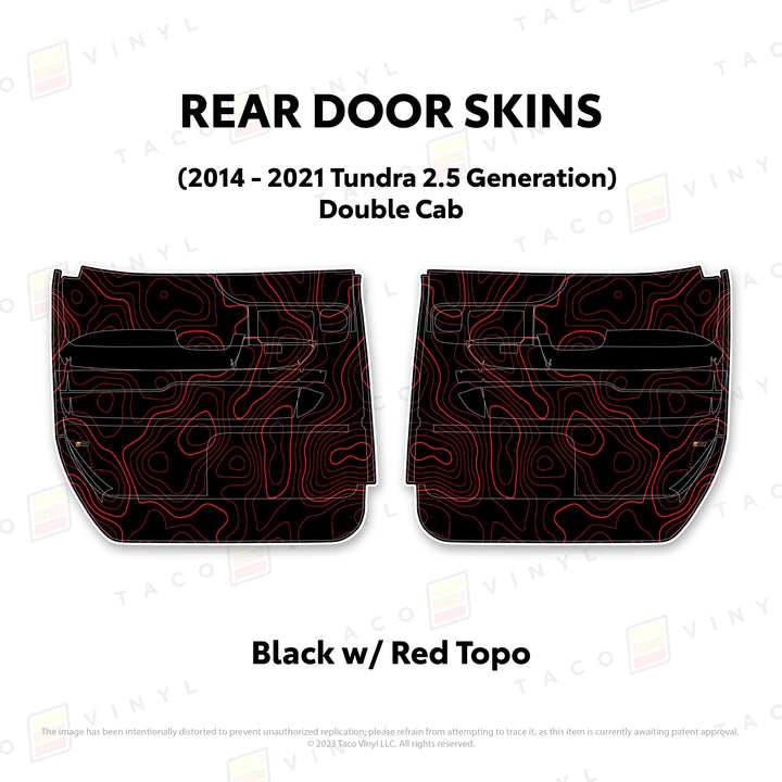 2014-21 Tundra Door Skins