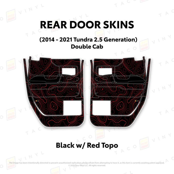 2014-21 Tundra Door Skins